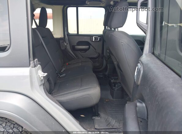 1C4HJXDG2JW196358 2018 JEEP WRANGLER UNLIMITED Silver Вид наклейки з VIN-кодом
