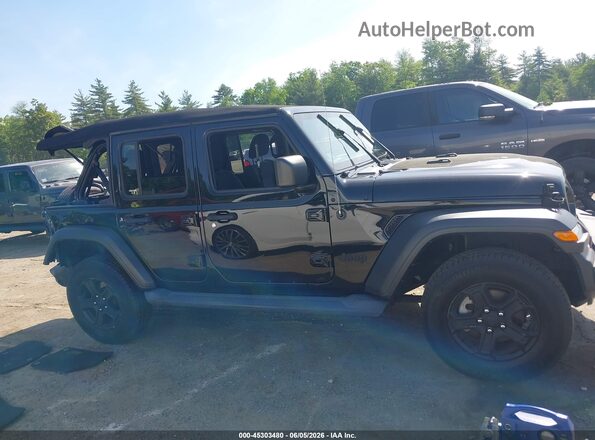 1C4HJXDG2KW507997 2019 JEEP WRANGLER UNLIMITED Черный Вид задней части салона