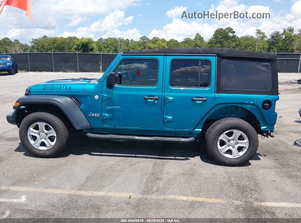 1C4HJXDG2LW167557 2020 JEEP WRANGLER UNLIMITED Blue 