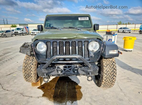 1C4HJXDG2LW290744 2020 JEEP WRANGLER Green Вид спереду