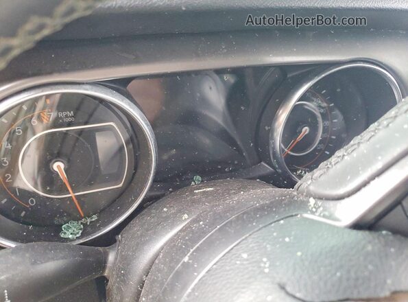 1C4HJXDG2MW775290 2021 JEEP WRANGLER Black Widok zestawu wskaźników