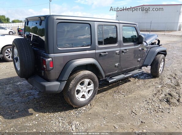 1C4HJXDG2PW593125 2023 JEEP WRANGLER Gray Tył prawy