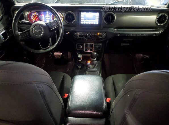 1C4HJXDG3JW229822 2018 JEEP WRANGLER Black Առջևի վահանակի տեսք