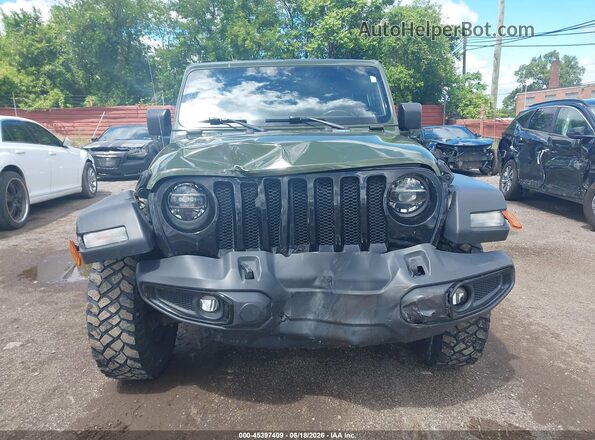1C4HJXDG3LW319975 2020 JEEP WRANGLER UNLIMITED Green Vista del salpicadero