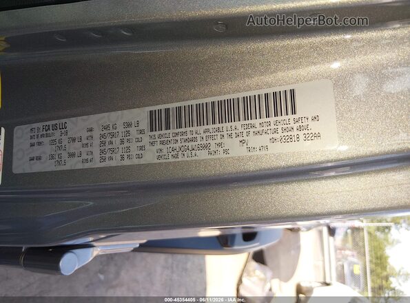1C4HJXDG4JW169002 2018 JEEP WRANGLER UNLIMITED Silver Շարժիչի բաժամունքի տեսք