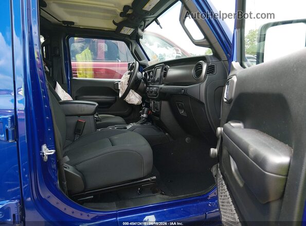 1C4HJXDG4JW258441 2018 JEEP WRANGLER UNLIMITED Blue Vista interior delantera