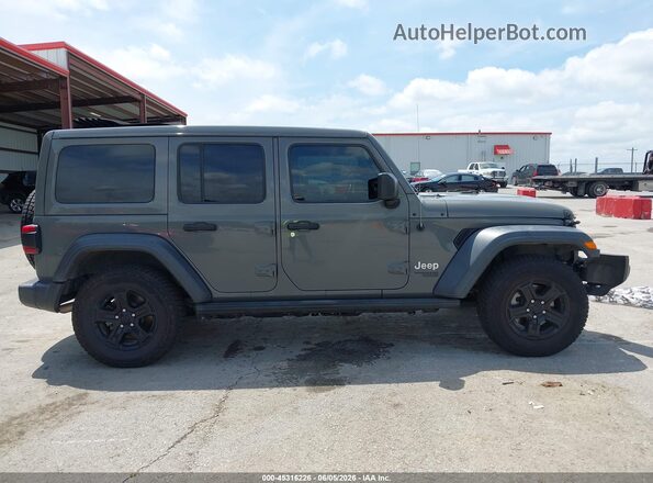 1C4HJXDG4LW293452 2020 JEEP WRANGLER UNLIMITED Gray უკანა სალონის ხედი