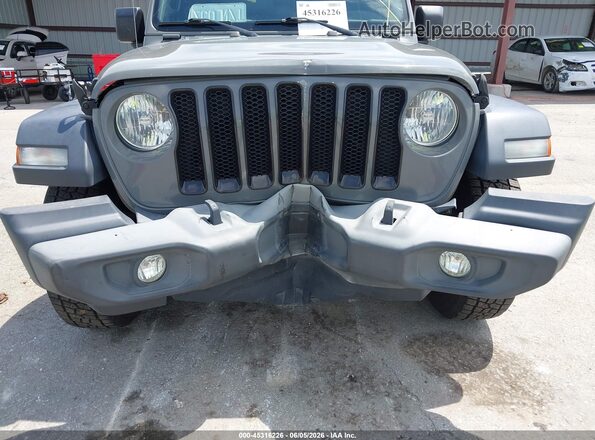 1C4HJXDG4LW293452 2020 JEEP WRANGLER UNLIMITED Gray წინა ხედი