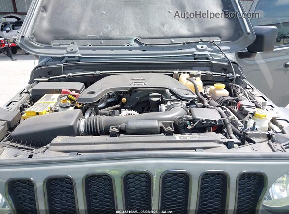 1C4HJXDG4LW293452 2020 JEEP WRANGLER UNLIMITED Gray უკანა ხედი