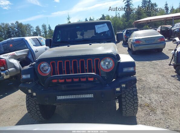 1C4HJXDG4MW514517 2021 JEEP WRANGLER UNLIMITED Green Սարքավորումների վահանակի տեսք
