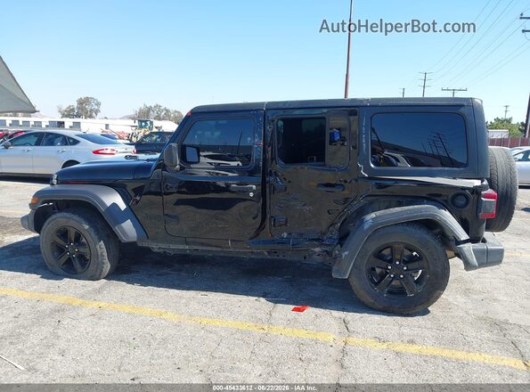 1C4HJXDG4MW664529 2021 JEEP WRANGLER UNLIMITED Черный Панорамный вид салона 360°