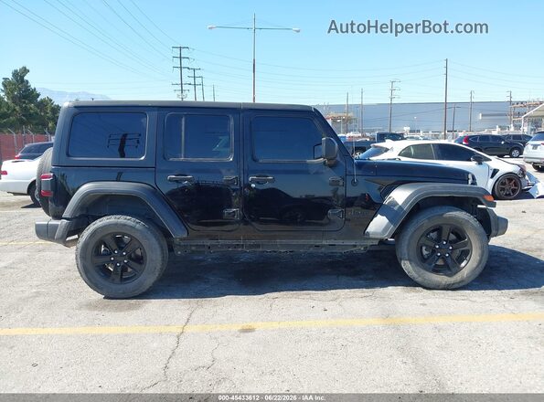 1C4HJXDG4MW664529 2021 JEEP WRANGLER UNLIMITED Черный Вид задней части салона