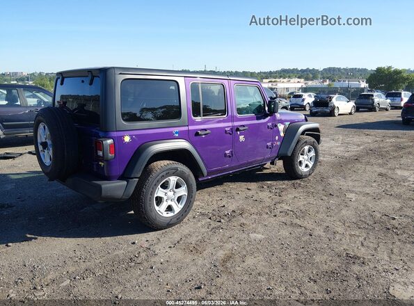 1C4HJXDG4PW576956 2023 JEEP WRANGLER Purple Հետևի աջ