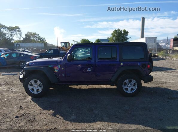 1C4HJXDG4PW576956 2023 JEEP WRANGLER Purple 