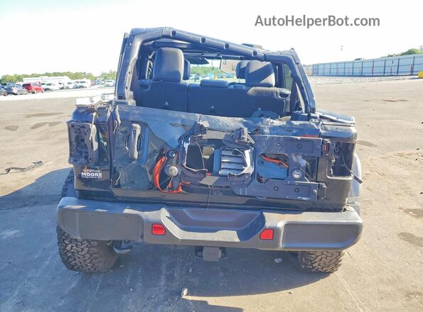 1C4HJXDG4PW647119 2023 JEEP WRANGLER Black Widok z tyłu
