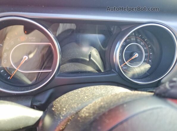 1C4HJXDG4PW647119 2023 JEEP WRANGLER Black Widok zestawu wskaźników