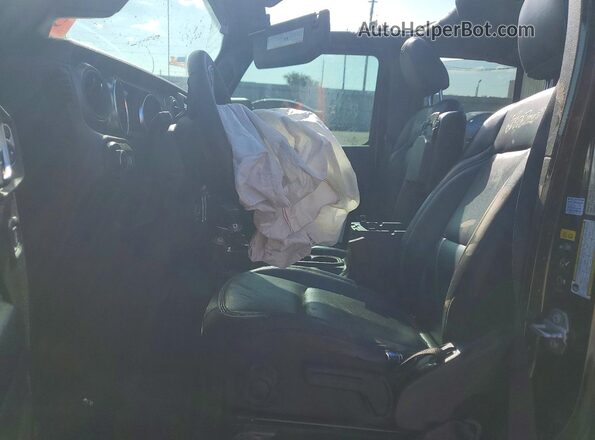 1C4HJXDG4PW647119 2023 JEEP WRANGLER Black Widok wnętrza z przodu