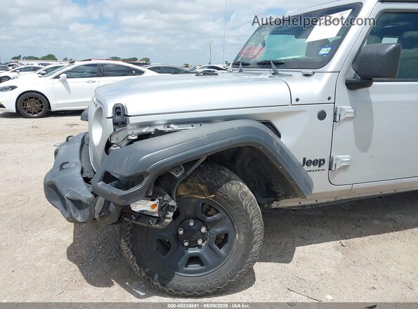 1C4HJXDG4PW659674 2023 JEEP WRANGLER Silver Vista frontal