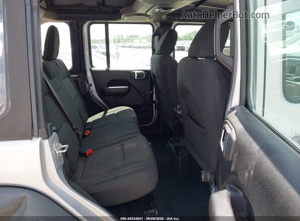 1C4HJXDG4PW659674 2023 JEEP WRANGLER Silver Vista de la etiqueta del VIN