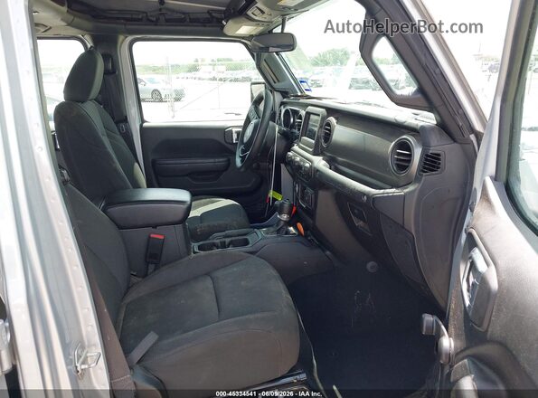1C4HJXDG4PW659674 2023 JEEP WRANGLER Silver Vista interior delantera