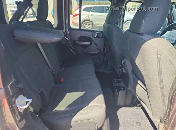 1C4HJXDG5MW509357 2021 JEEP WRANGLER Black უკანა სავარძლების ხედი