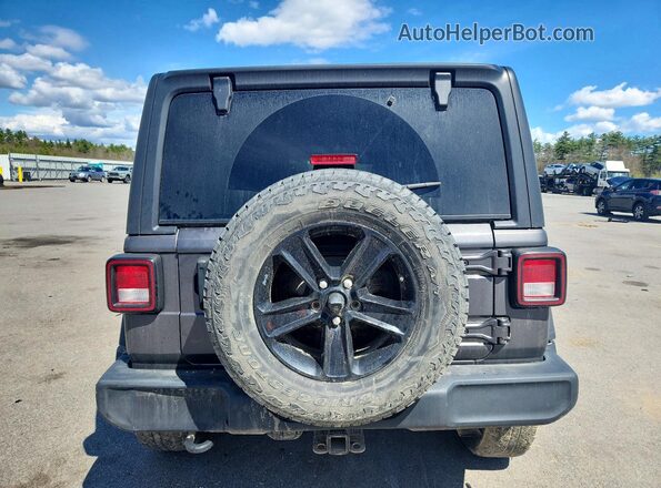 1C4HJXDG5MW509357 2021 JEEP WRANGLER Black უკანა ხედი