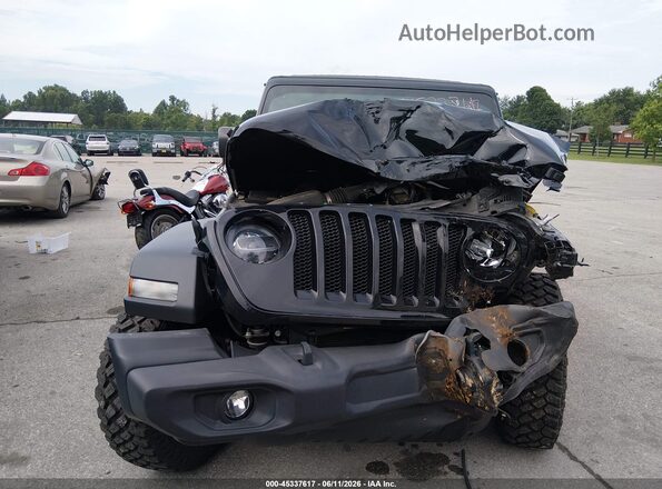 1C4HJXDG7LW247176 2020 JEEP WRANGLER UNLIMITED Black Вид спереду