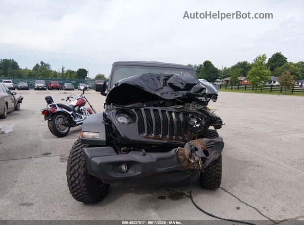 1C4HJXDG7LW247176 2020 JEEP WRANGLER UNLIMITED Black Вид задньої частини салону