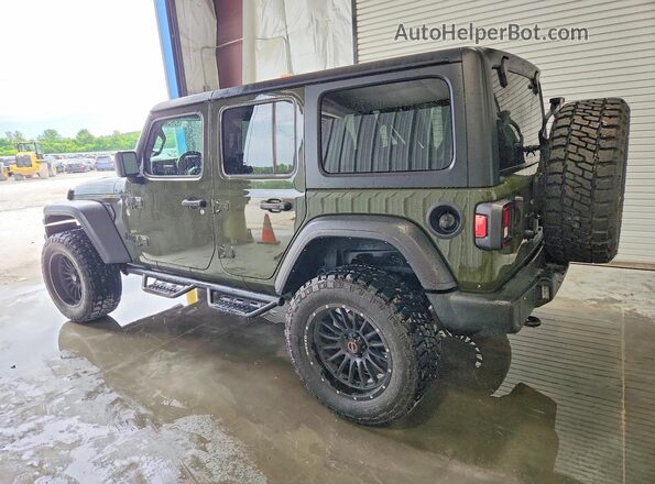 1C4HJXDG7NW165533 2022 JEEP WRANGLER Green 