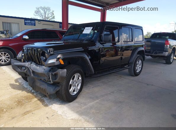 1C4HJXDG7PW618326 2023 JEEP WRANGLER Black Vista tres cuartos delantera izquierda