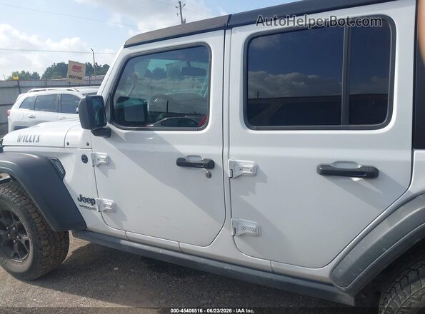 1C4HJXDG8MW649984 2021 JEEP WRANGLER UNLIMITED White Vista interior de 360 grados