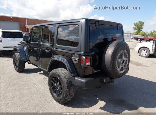 1C4HJXDG8PW582291 2023 JEEP WRANGLER Black Հետևի ձախ