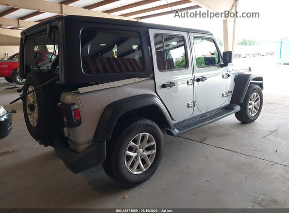 1C4HJXDG8PW681208 2023 JEEP WRANGLER Silver Հետևի աջ
