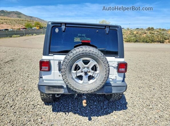 1C4HJXDG9LW192259 2020 JEEP WRANGLER White Հետևի տեսք