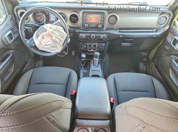 1C4HJXDG9LW312481 2020 JEEP WRANGLER Green Առջևի վահանակի տեսք