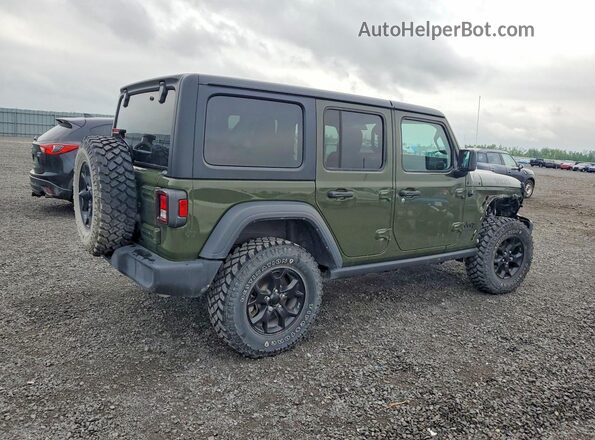 1C4HJXDG9PW575284 2023 JEEP WRANGLER Green Հետևի աջ