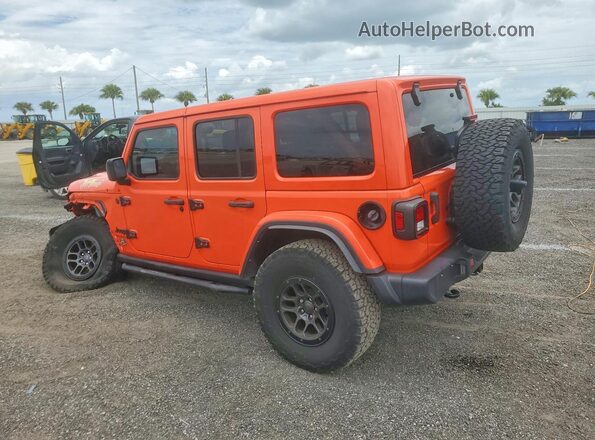 1C4HJXDGXPW643799 2023 JEEP WRANGLER Orange Rear left