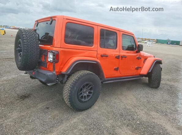 1C4HJXDGXPW643799 2023 JEEP WRANGLER Orange Rear right