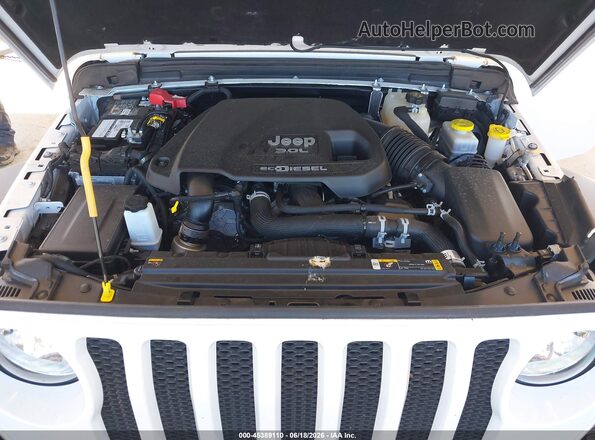 1C4HJXDM1MW823075 2021 JEEP WRANGLER UNLIMITED White Widok z tyłu