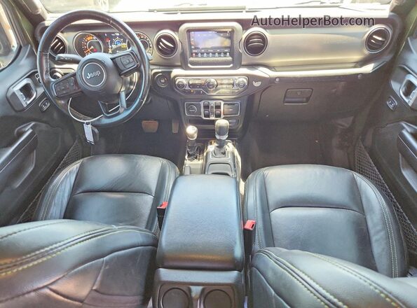 1C4HJXDM5MW541540 2021 JEEP WRANGLER Green Առջևի վահանակի տեսք