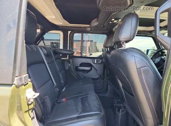 1C4HJXDM5MW541540 2021 JEEP WRANGLER Green Հետևի նստատեղերի տեսք