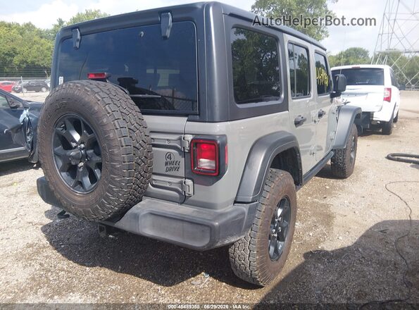 1C4HJXDM7PW534416 2023 JEEP WRANGLER Gray უკანა მარჯვენა