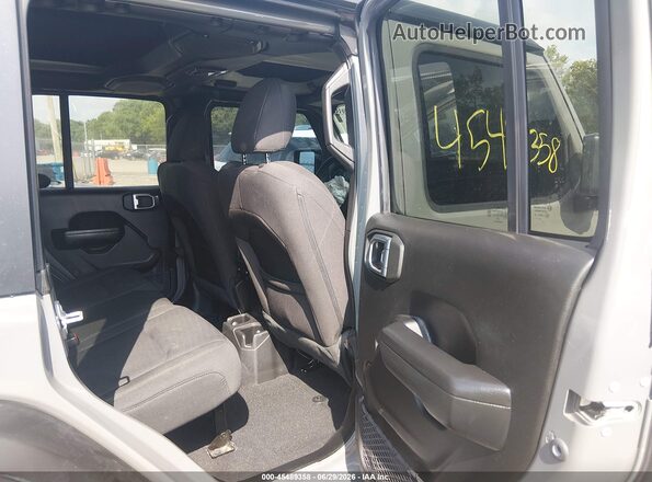 1C4HJXDM7PW534416 2023 JEEP WRANGLER Gray VIN კოდის სტიკერის ხედი