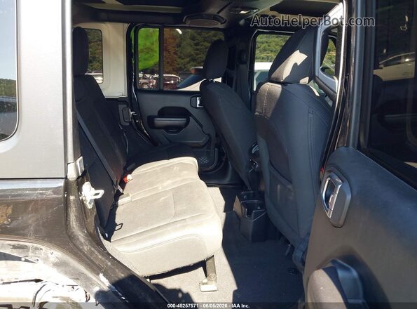 1C4HJXDN0JW180318 2018 JEEP WRANGLER UNLIMITED Black VIN კოდის სტიკერის ხედი