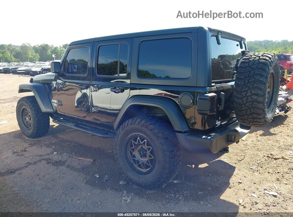 1C4HJXDN0JW180318 2018 JEEP WRANGLER UNLIMITED Black უკანა მარცხენა