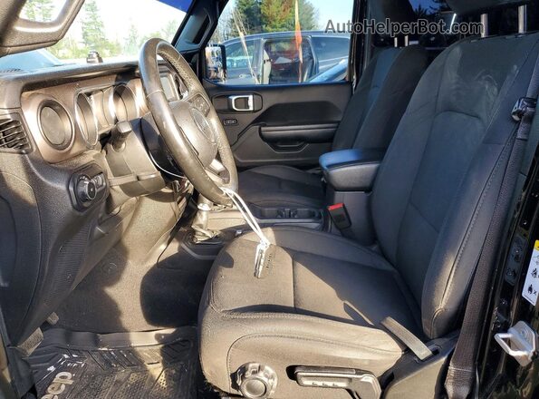 1C4HJXDN0LW129579 2020 JEEP WRANGLER Black Սալոնի դիմացի տեսք