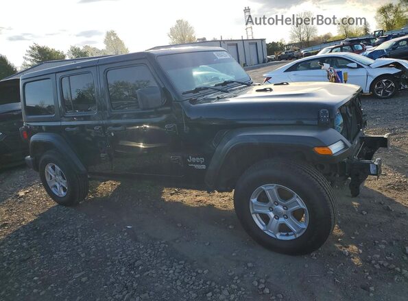 1C4HJXDN0LW129579 2020 JEEP WRANGLER Black Առջևի աջ