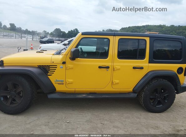 1C4HJXDN0LW147807 2020 JEEP WRANGLER UNLIMITED Yellow 