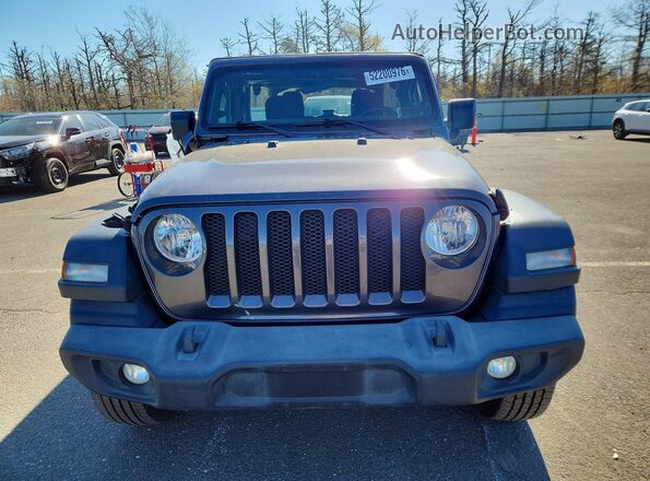 1C4HJXDN0MW805630 2021 JEEP WRANGLER Угольный Вид спереди