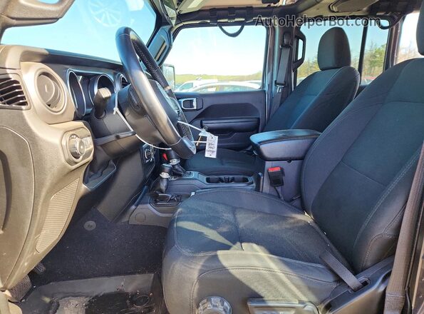 1C4HJXDN0MW805630 2021 JEEP WRANGLER Угольный Вид салона спереди